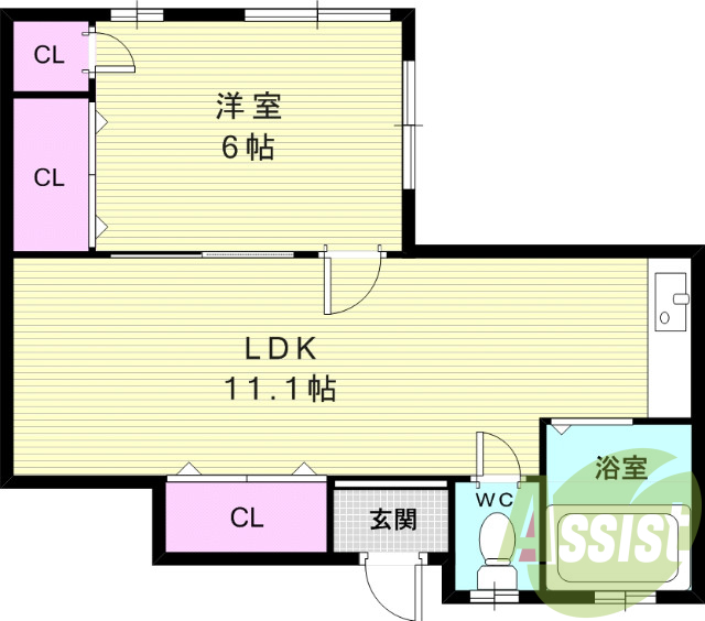 広いです