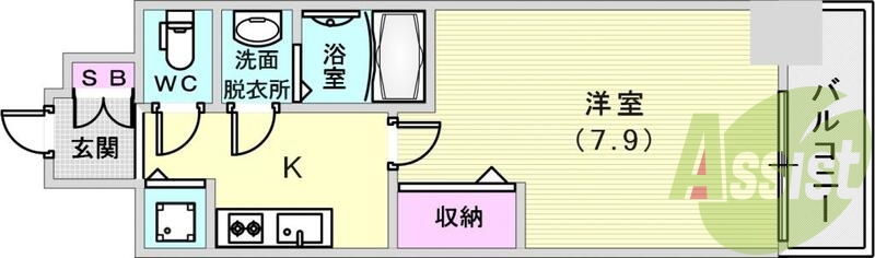 11階の間取り図
