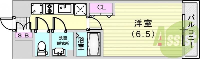 使いやすい間取りです。