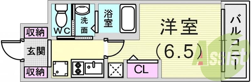 使いやすい間取りです