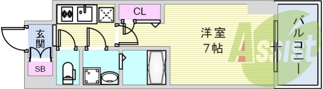 10階の間取り図