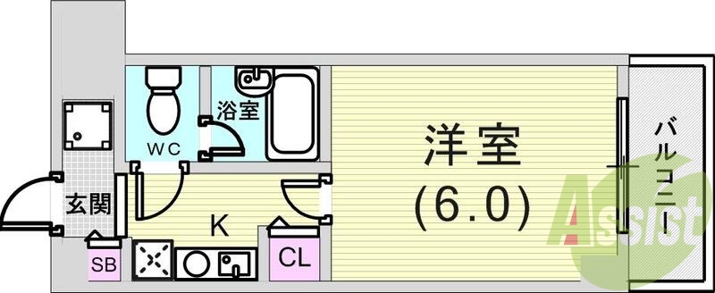 3階の間取り図