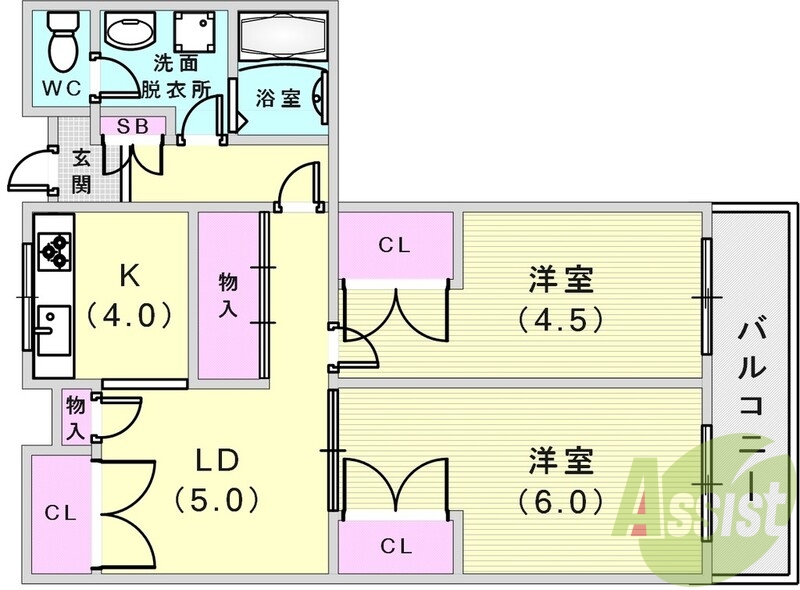 各収納奥行き深くたくさんしまえます