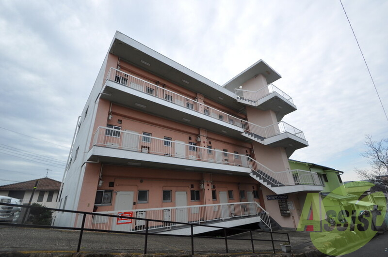 白川台マンションの外観
