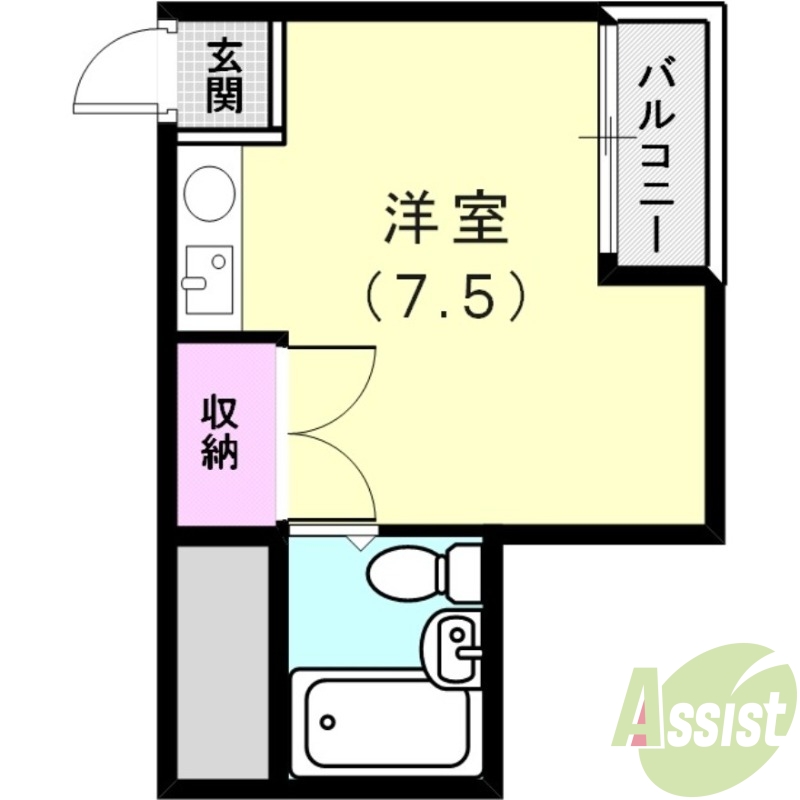 3階の間取り図