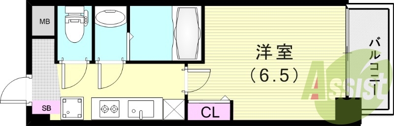 10階の間取り図