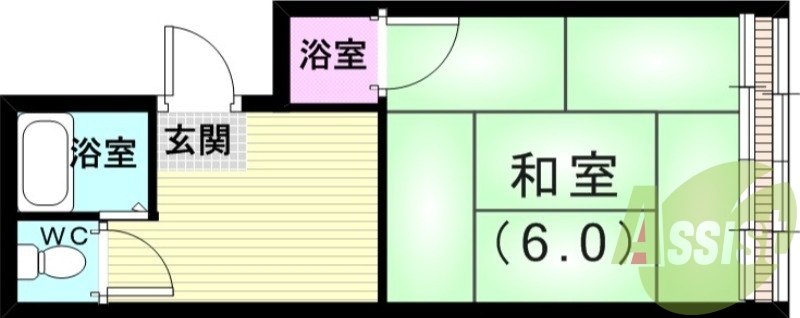 3階の間取り図