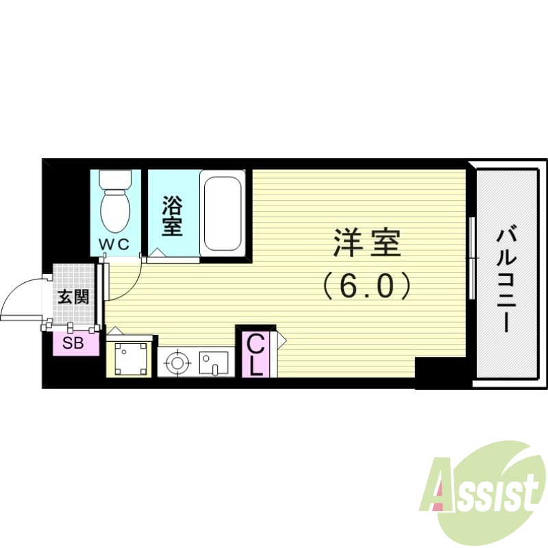 7階の間取り図