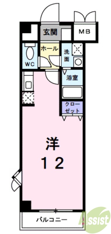3階の間取り図