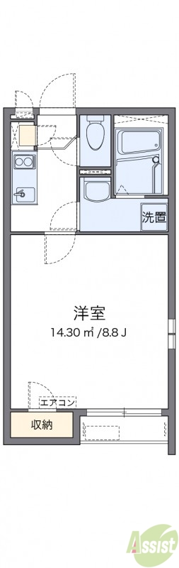 代表的な間取のため実際の間取とは異なる場合があります