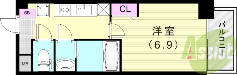 11階の間取り図