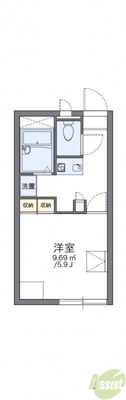1階の間取り図