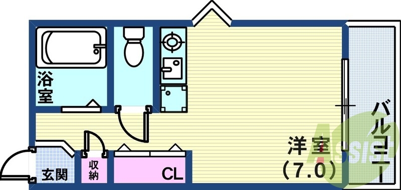 3階の間取り図
