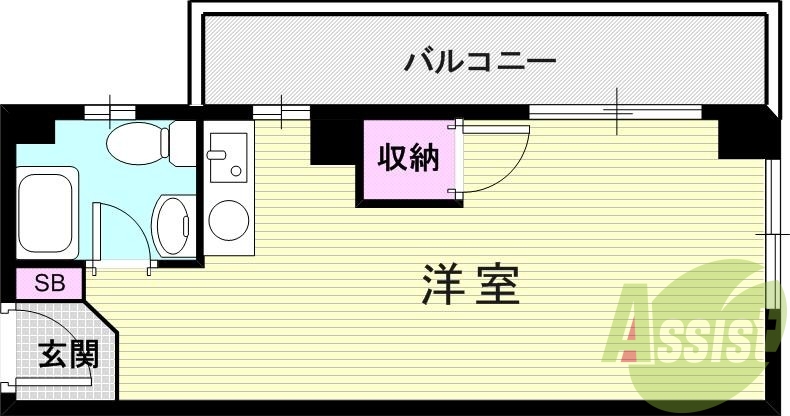 3階の間取り図