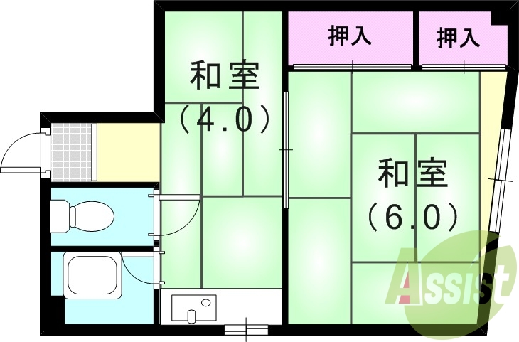 3階の間取り図