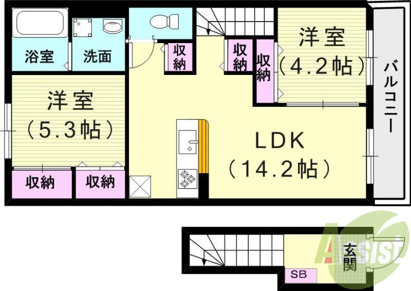 間取図