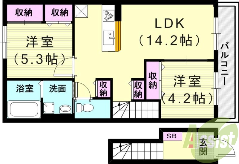 間取図