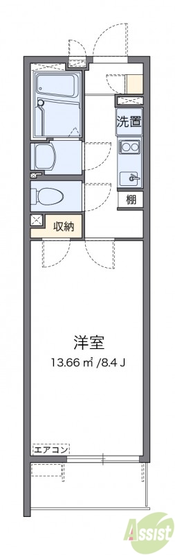 代表的な間取のため実際の間取とは異なる場合があります