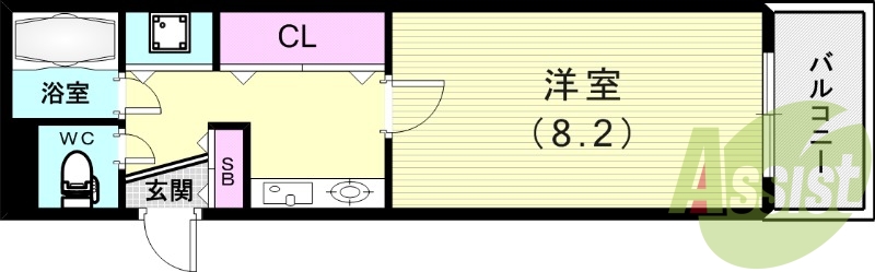 余裕のある1R、部屋のレイアウトイメージはできましたか