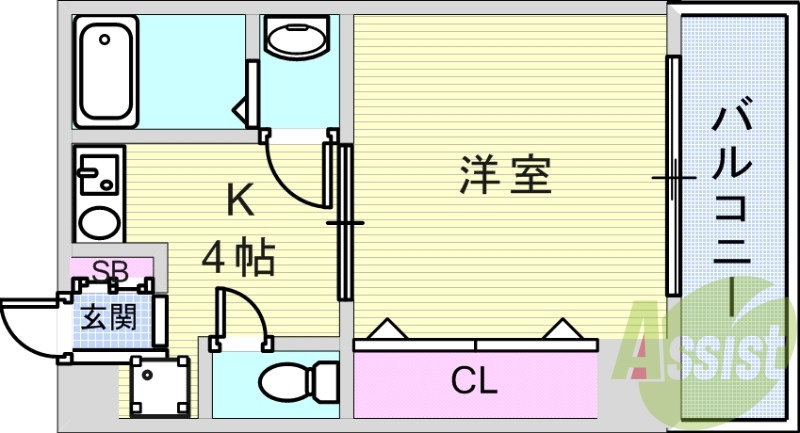 3階の間取り図