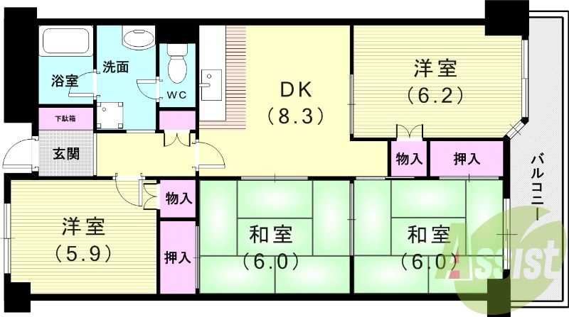 間取図