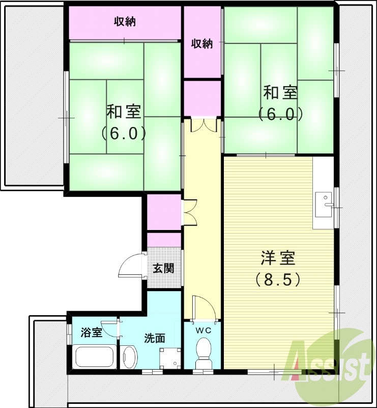 間取図