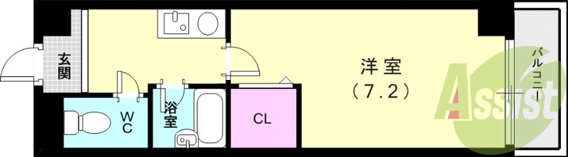 3階の間取り図