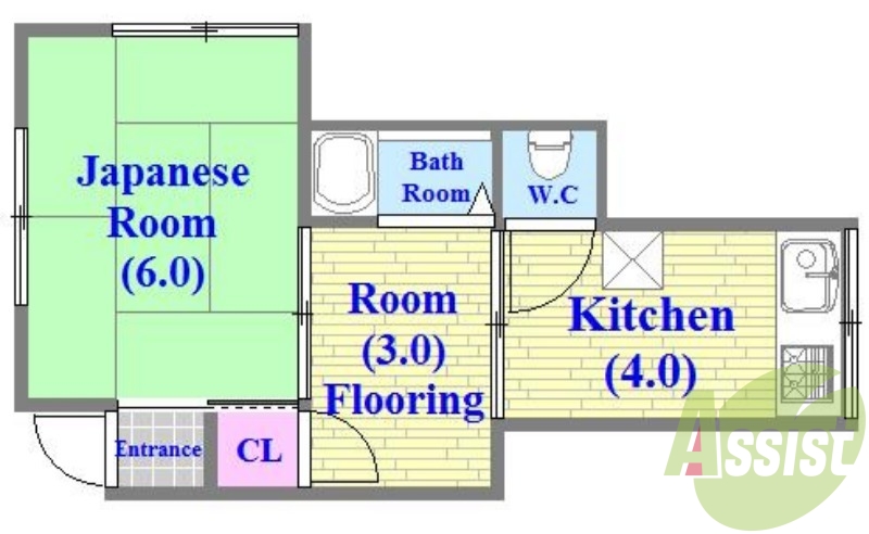 シンプルな住み心地を実感できる素敵な間取りになってます。