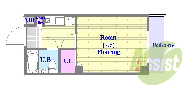 シンプルな住み心地を実感できる素敵な間取りになってます。