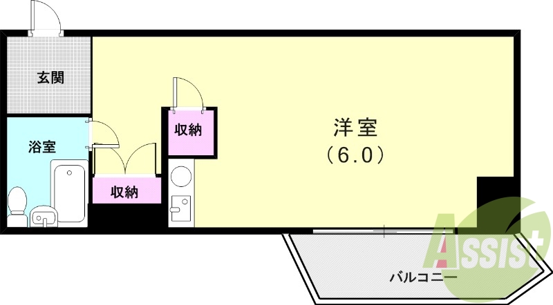 3階の間取り図