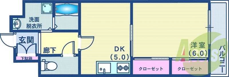 10階の間取り図