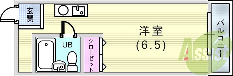 3階の間取り図