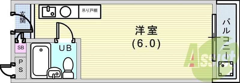 3階の間取り図
