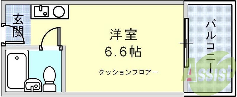 9階の間取り図