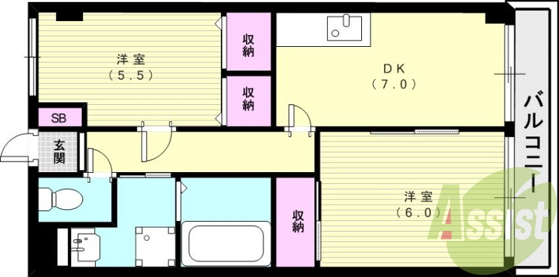 新婚さん～ファミリー向けの間取りです