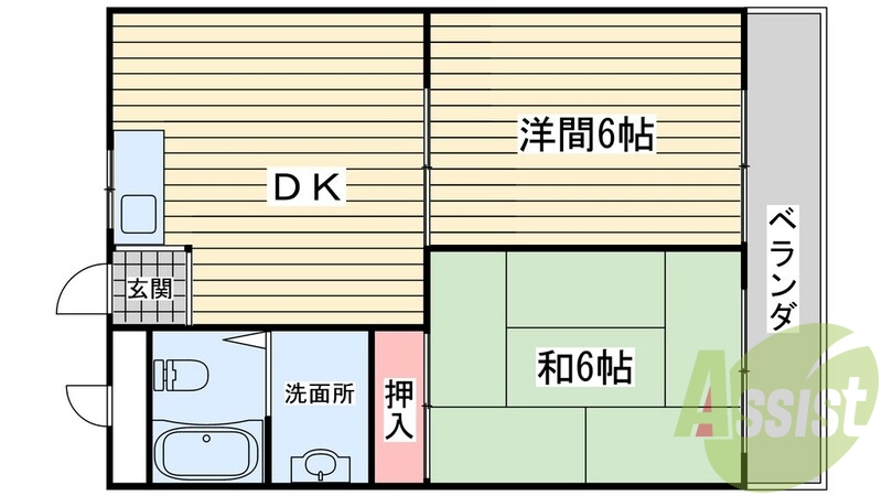 7階の間取り図