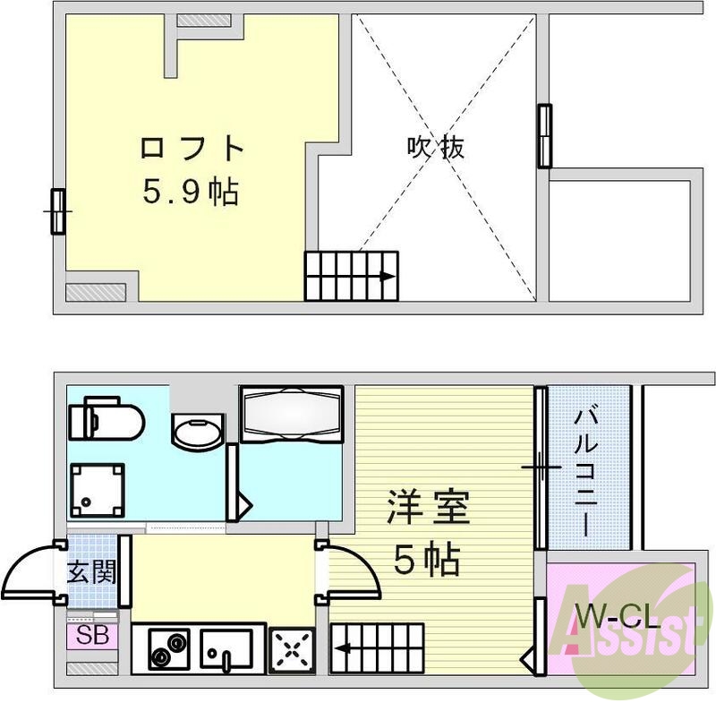 間取図