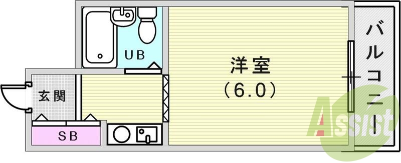 一人暮らしに最適な１Kの間取り