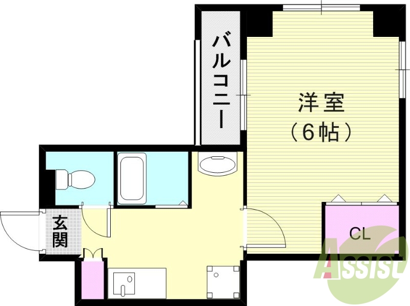 使いやすい間取りです。