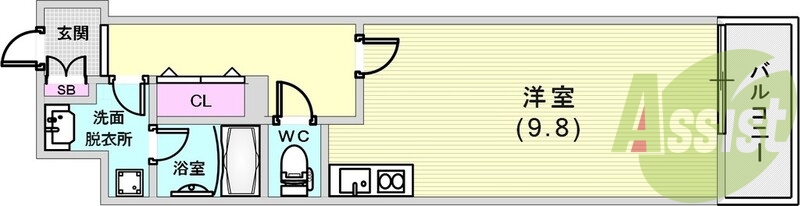 プライバシーを考慮した間取り