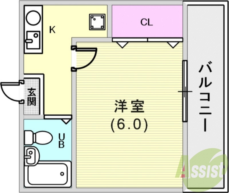 3階の間取り図