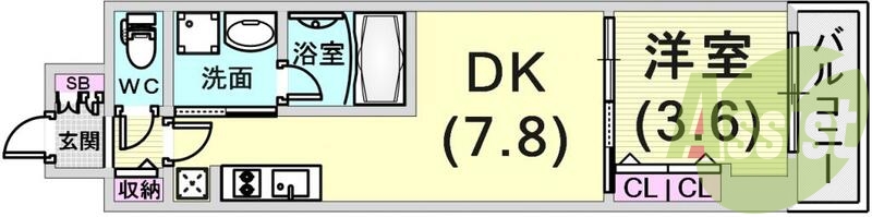 使いやすい間取りですね