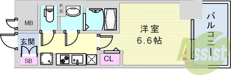3階の間取り図