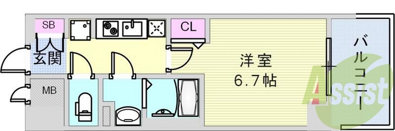 新築物件です