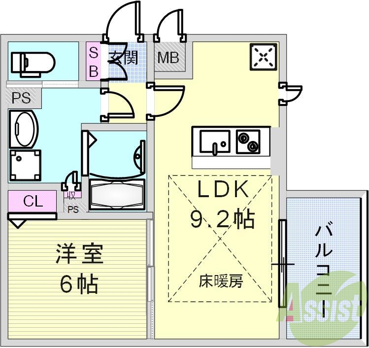 人気の間取りですよー♪