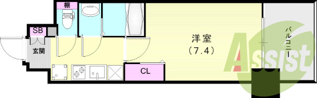 15階の間取り図