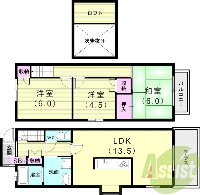 間取図