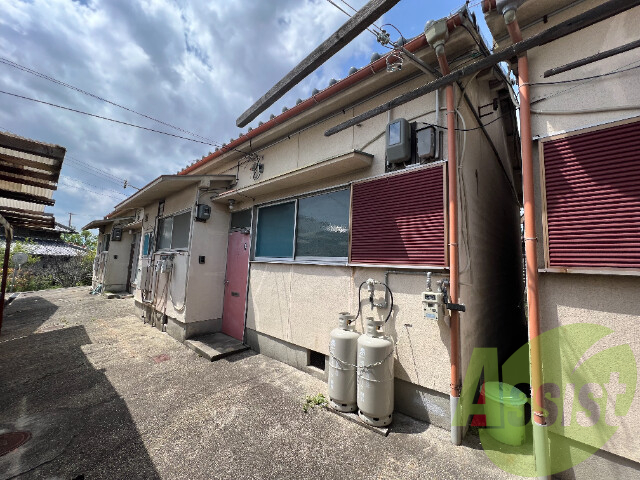 白水平屋西中の外観