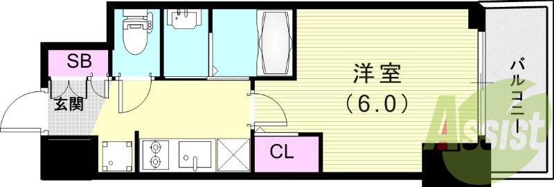 11階の間取り図