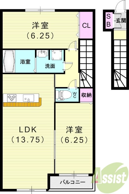 間取図